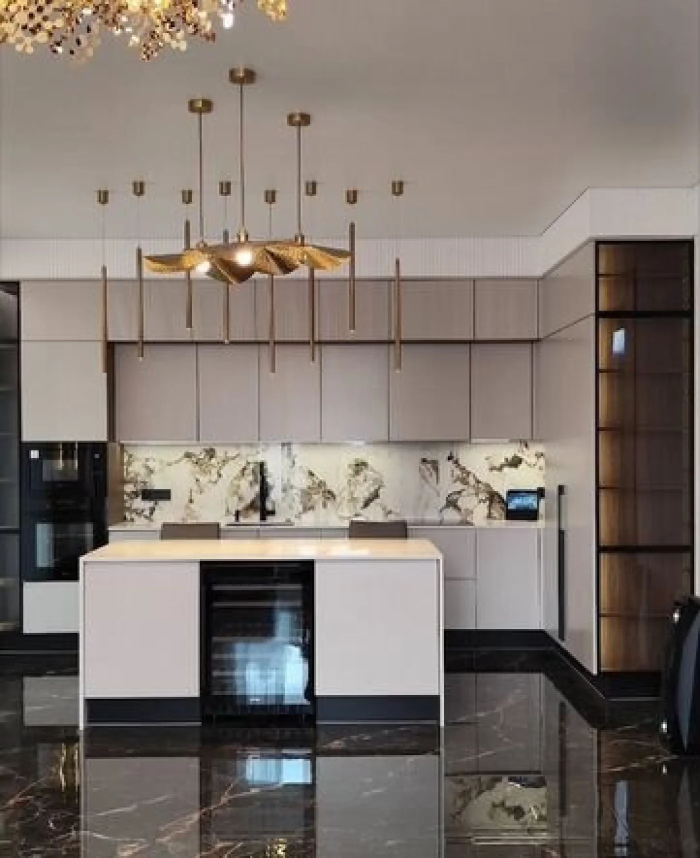 Кухня с островом на заказ производство МСК МО